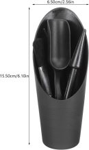 2 Sets Transplanter Pots Set Sets Plant Care Accessories Garden Rake Flower Planting Tools Garden Tool Set Plastic Black Gardening Accessory Succulent Planting Supplies Mini