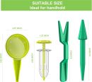 8 Pack Sowing Seed Dispenser Seeder Sower Planter Set, Handheld Mini Seedlings Dibber and  Garden Hand Tool, Ideal Gardening Tools for Small Seeds of Flowers, Vegetables