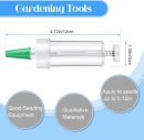 Mini Sowing Seed Dispenser Sower Seed Spreader Garden Planter Hand Seeder Tool Seed Manual Planter Garden Flower Plant Sower Planter Mini Hand Garden Seed Dispenser Planter Starter Seeder