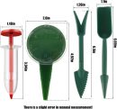 17Pcs Mini Seed Spreader, 2025 New Mini Sowing Seed Dispenser with a Pair of Gloves and Ten Plant Labels, Manual Seedlings Dibber and  Set, Small Seed Planter Tool for Garden