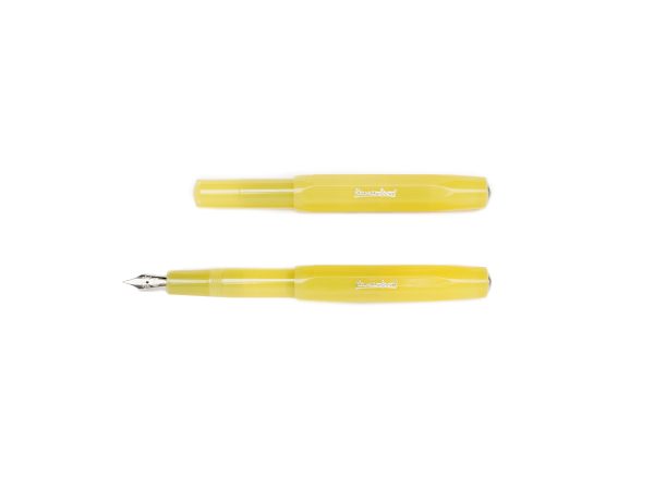 Frosted Banana Finish Compact Fountain Pen