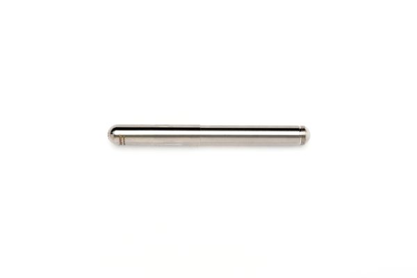 compact stainless steel fine fountain pen